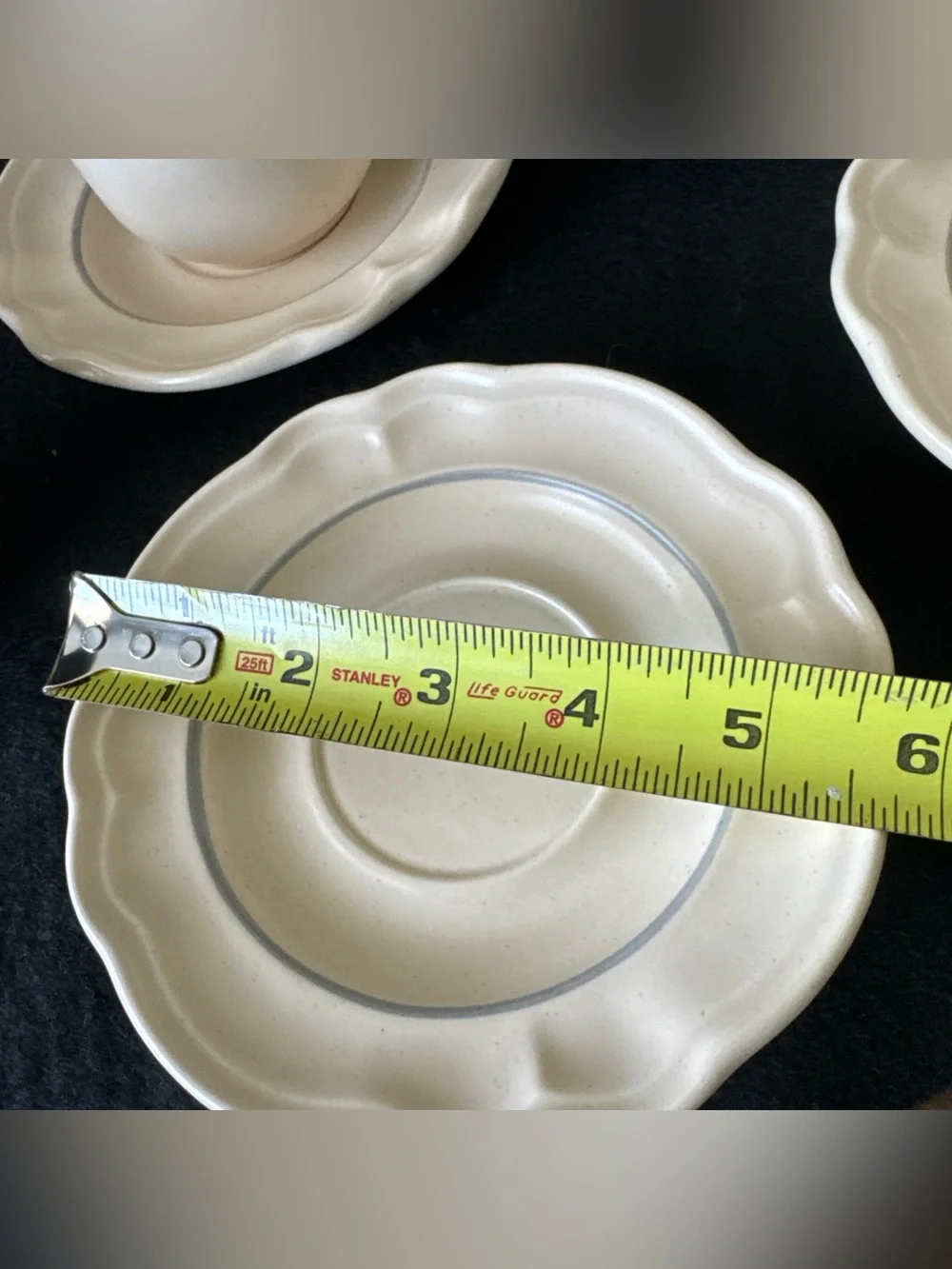 Vintage Pfaltzgraff Remembrance Set of 4 Tea Coffee Cup & Saucer Lot Stoneware